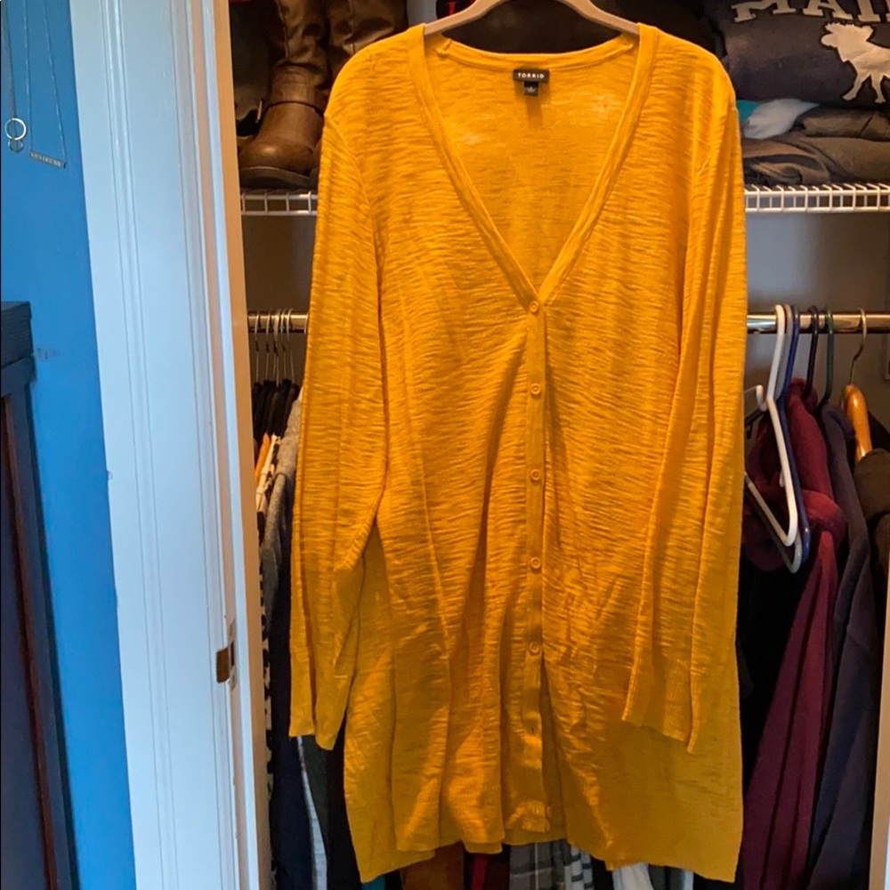 Torrid long cardigan